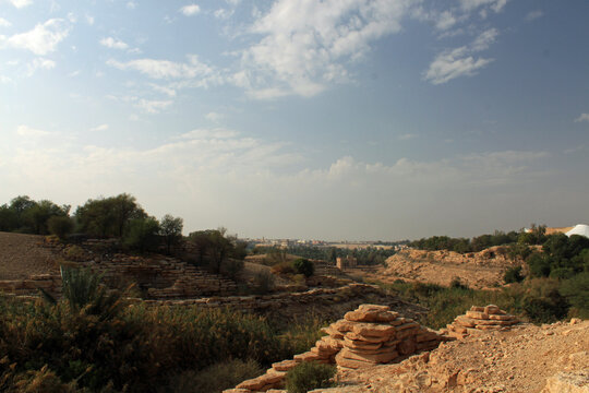 Wadi Hanifa view from Khozama Park in DQ