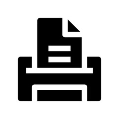 printer icon for your website, mobile, presentation, and logo design.