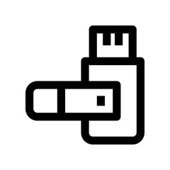 pendrive icon for your website, mobile, presentation, and logo design.