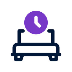 bedtime icon for your website, mobile, presentation, and logo design.