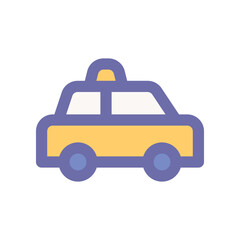 taxi icon for your website design, logo, app, UI. 