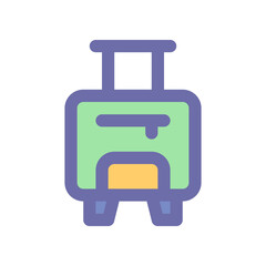 luggage for your website design, logo, app, UI. 