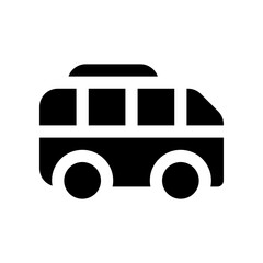 bus icon for your website design, logo, app, UI. 
