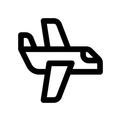 airplane icon for your website design, logo, app, UI. 