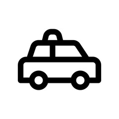 Fototapeta premium taxi icon for your website design, logo, app, UI. 