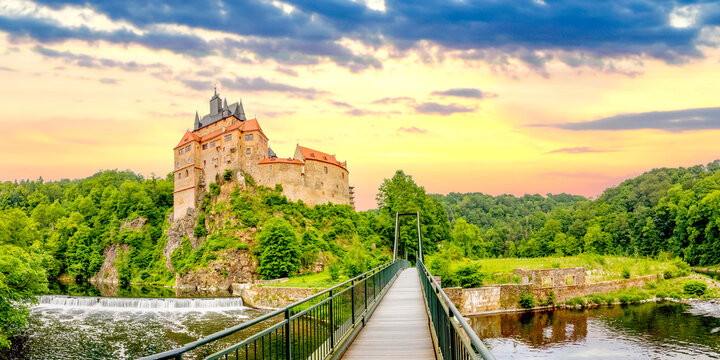 Burg Kriebstein, Sachsen, Deutschland 
