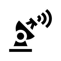 satellite dish icon for your website, mobile, presentation, and logo design.