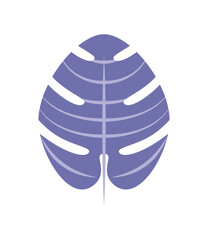 tropical leaf icon