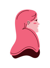 woman character icon