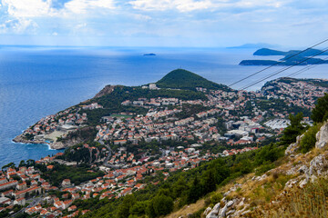 Fototapeta premium View of the city of Dubrovnik, Croatia