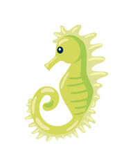 seahorse aquatic animal