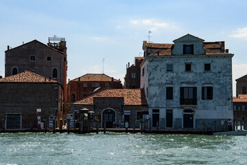 Fototapeta na wymiar Venice, Italy - Murano island famous for the Murano glass
