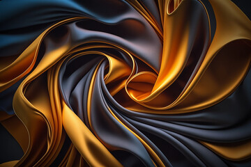 Exquisite Cloth Background in Abstract Composition 