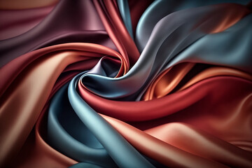 Abstract Composition: Exquisite Cloth Background