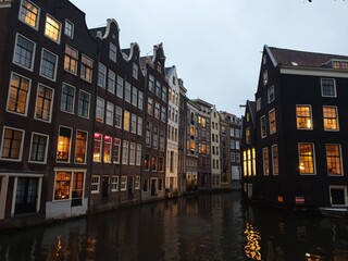 Heart of canals and bicycles: Amsterdam