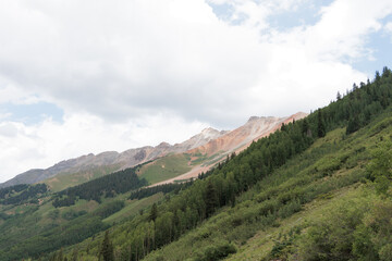 Fototapeta premium landscape of mountains in colorado