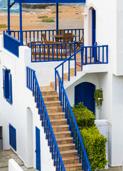 stairway to the house greece