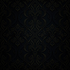 Luxury black background with space for your own creations