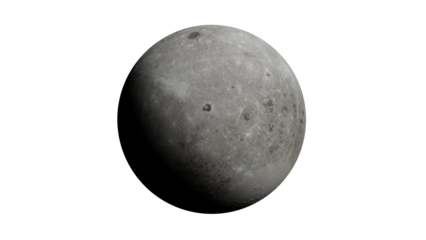 Photo Realistic Moon as transparent png file. Elements of this vector furnished by NASA.