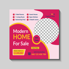 Real Estate Social Media Post design