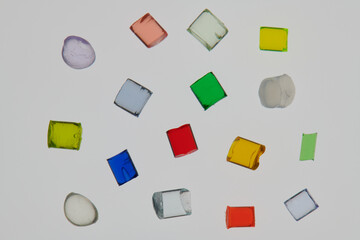 transparent plastic granulate resins for injection molding process