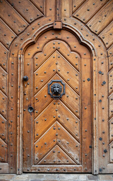 Prague Wooden Door