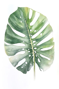 I.A. Generativa - Costela de Ad&atilde;o em aquarela