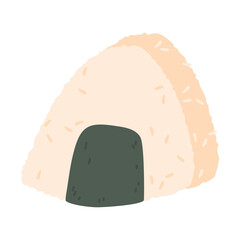 onigiri sushi art illustration
