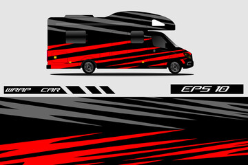 van vector for camper car packs and others.