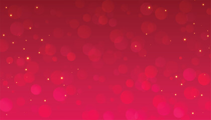 beautiful defocused bokeh pattern banner with shiny particle
