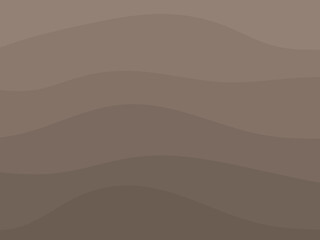 Layered brown soil and rock subsurface. Gradient brown background.