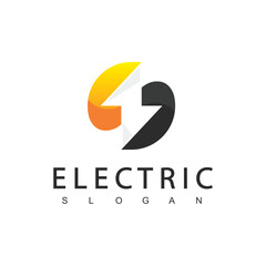 Electric Logo Energy Icon