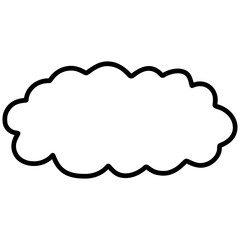 Cute Cloud, Cloudy, Sky, Weather