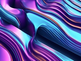 Metallic abstract wavy liquid background layout design tech innovation, Vibrant, advanced technology, liquid metal, silver, gold