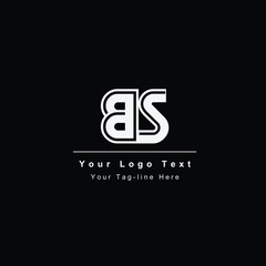 BS or SB letter logo. Unique attractive creative modern initial BS SB B S initial based letter icon logo