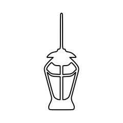 The best Ramadan Lantern in outline icon, vector illustration in trendy style. Editable graphic resources for many purposes.