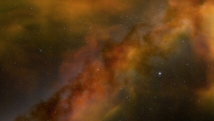 red-violet nebula in outer space, horsehead nebula, unusual colorful nebula in a distant galaxy, red nebula 3d render
