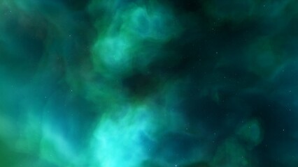 Fototapeta na wymiar Nebula gas cloud in deep outer space, science fiction illustration, colorful space background with stars 3d render 