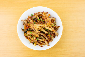 Hunan Home Cooking Spicy Chicken Feet