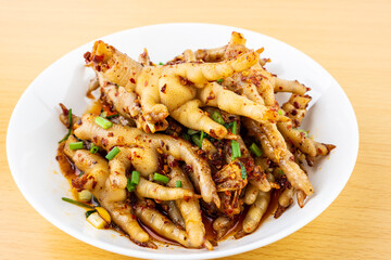 Hunan Home Cooking Spicy Chicken Feet