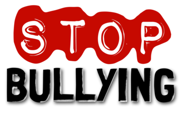 A bold, red "STOP" sign juxtaposed with the text "BULLYING",
", conveying a strong message
against this harmful behavior.