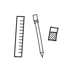 Education doodles hand drawn