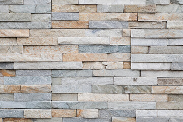 Slate marble walls. pattern brick
