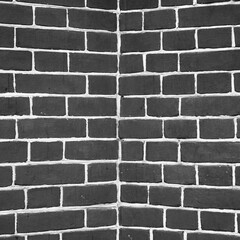 Minimal fragment of brick wall angle close up. Beautiful minimalist brick texture backdrop....