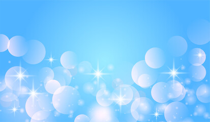 夏をイメージしたキラキラ背景