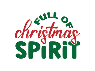 Fototapeta premium Christmas SVG Design 