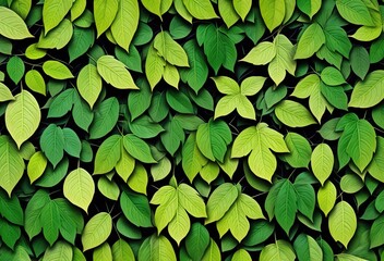 Green leaf Plant PHotograph generative ai