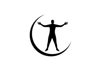 health people logo template vector illustration