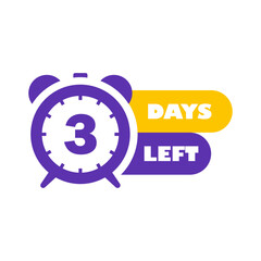 3 Days Left Countdown