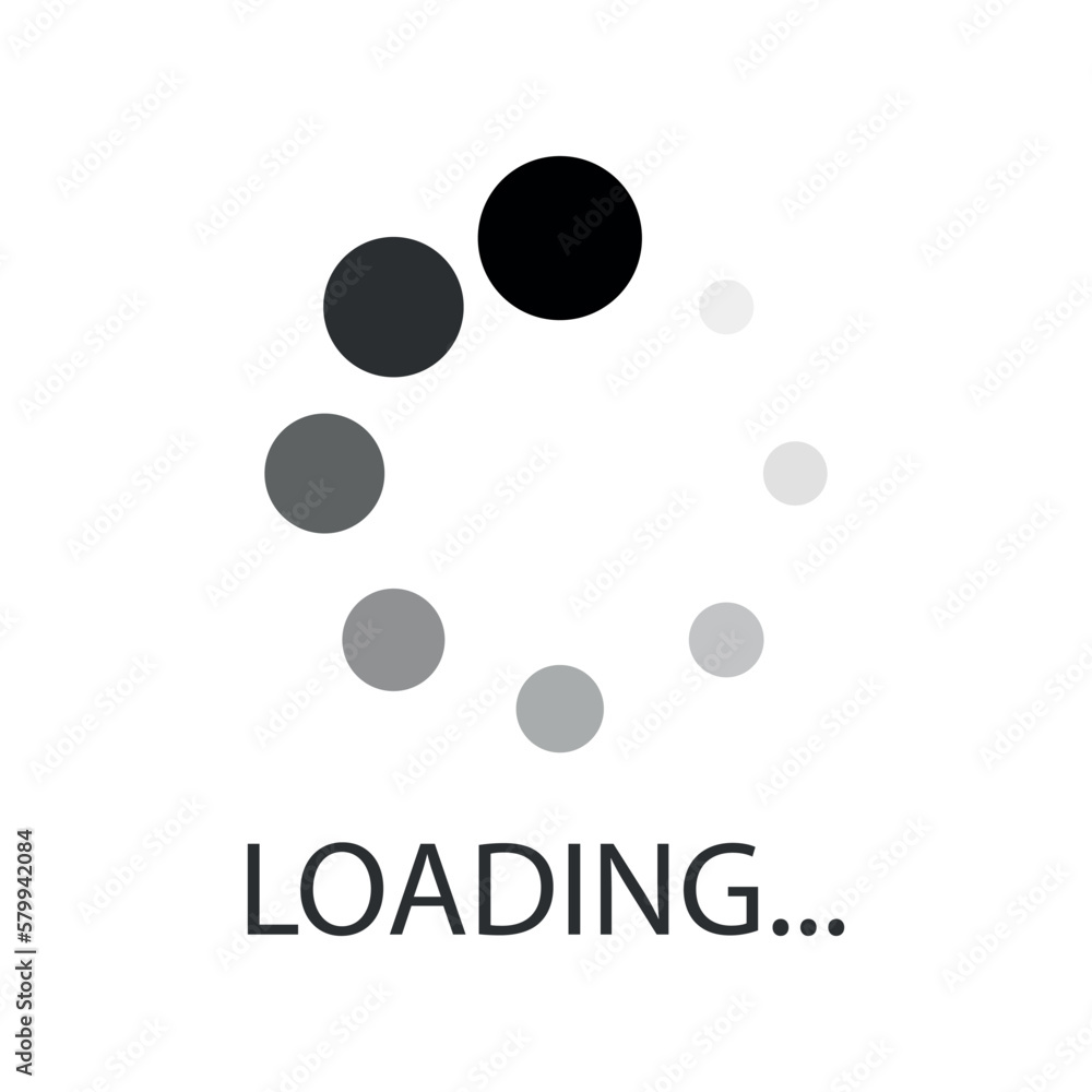 Poster loading bar icon in flat style. progress indicator vector illustration on isolated background. downl